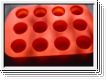 Silikon Muffinform f�r 12 kleine Muffins